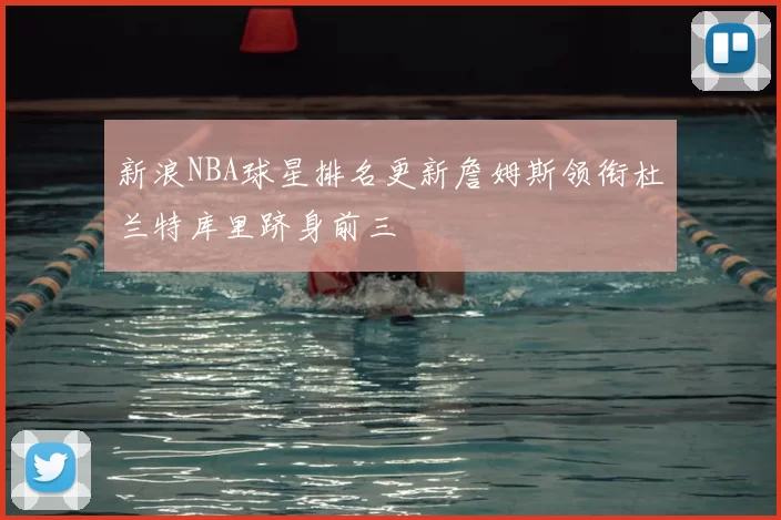 新浪NBA球星排名更新詹姆斯领衔杜兰特库里跻身前三