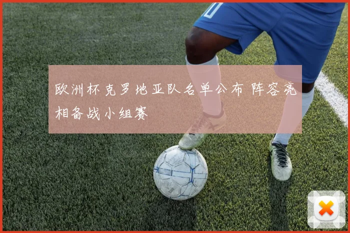 欧洲杯克罗地亚队名单公布 阵容亮相备战小组赛